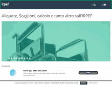 Tablet Screenshot of irpef.eu